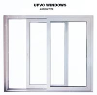 Picture of uPVC Sliding Window 4' x 2.5' Ft