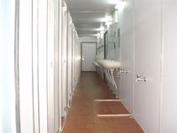 Toilet container interior