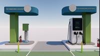 Picture of Twin EV Charging Station Container
