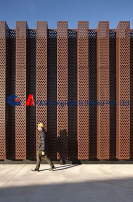 Picture of Perforated Corrugated Architectural Clading