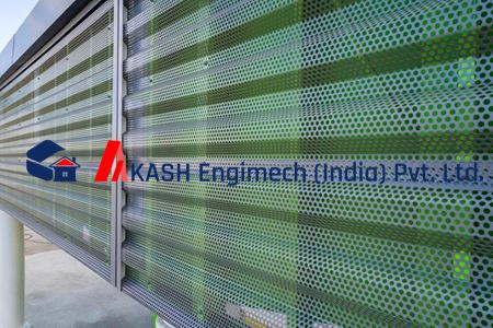 Picture for category Perforated Corrugated Wind barrier